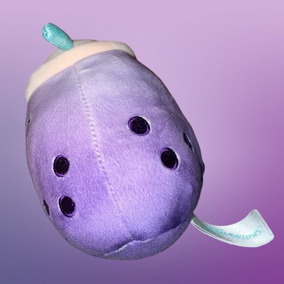 Poplin The Boba Lavender Plush Stuffed Animal 3.5” - Picture 2 of 5